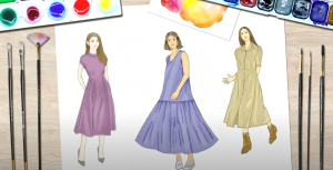 minimal dress (เรียนออนไลน์)